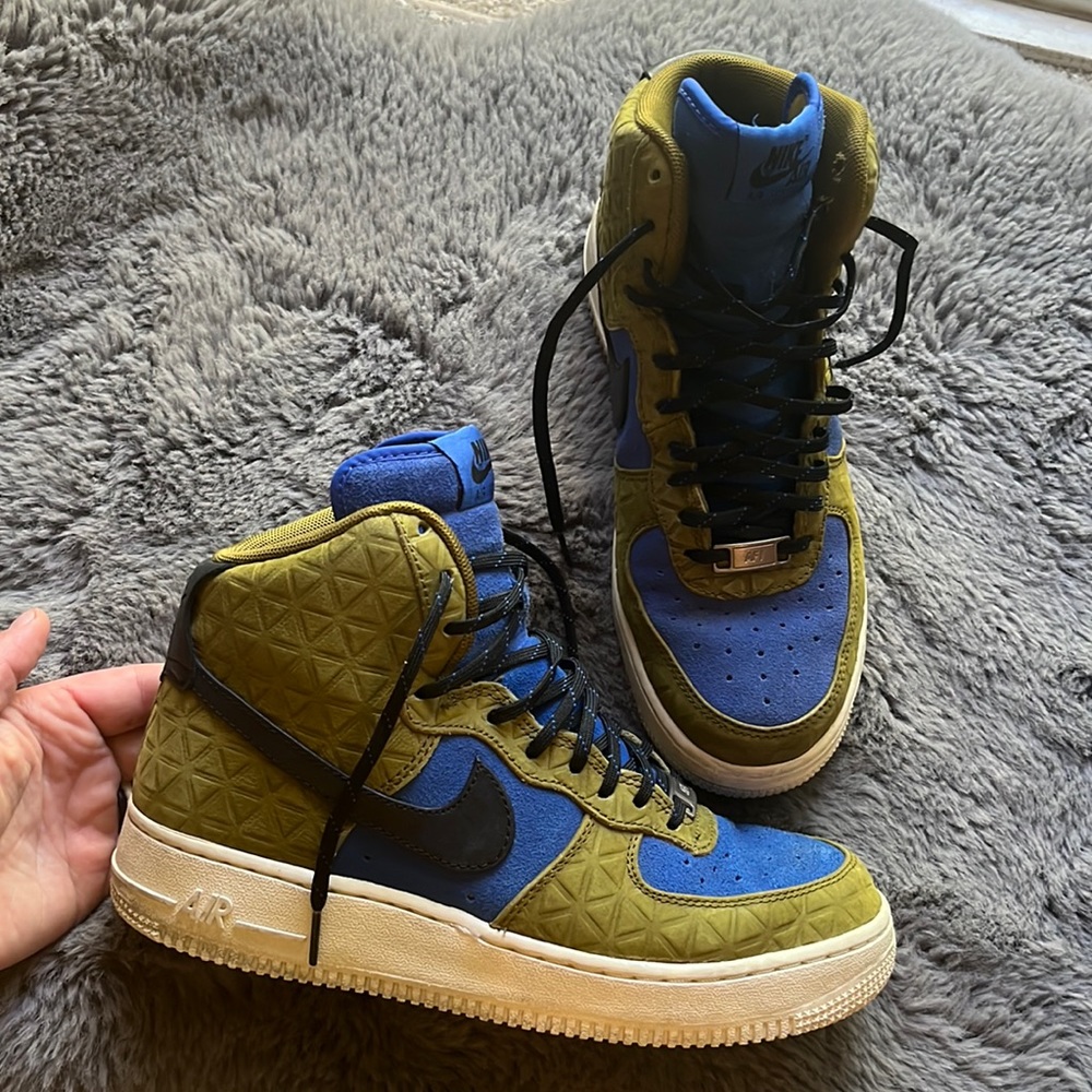 NIKE AIR - GREEN BLUE